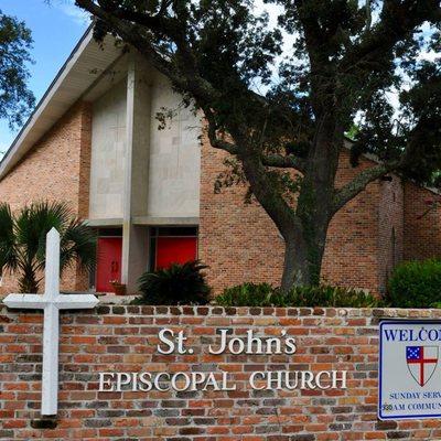 St. John's Episcopal Church in located in the Warrington area of Pensacola near Pensacola NAS.