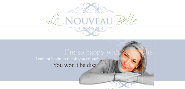 At Le Nouveau Belle, we strive to give you a first-class experience from the moment you enter our practice.