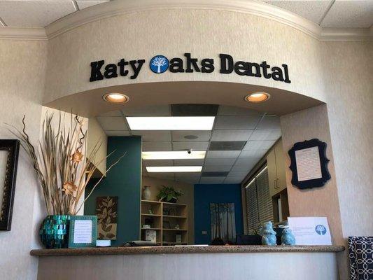 Come visit us at Katy Oaks Dental! We want to help you smile!