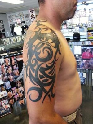 Tribal tattoo by Ray