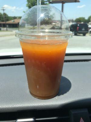 Fresh Apple Cider Slushie