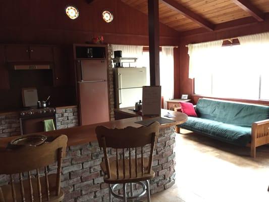 Living Room Cabin with Shared Kitchen