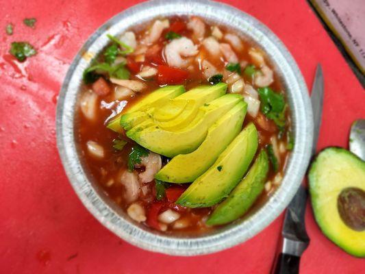 Ceviche  Avocado