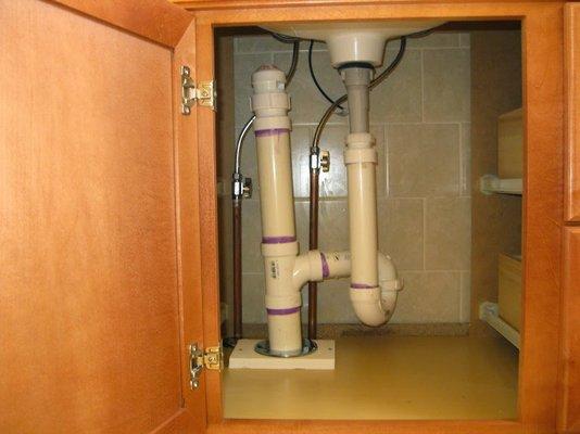 Some more  Plumbing Done correctly