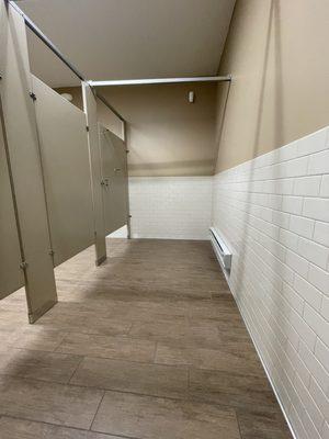 Longest restroom stall