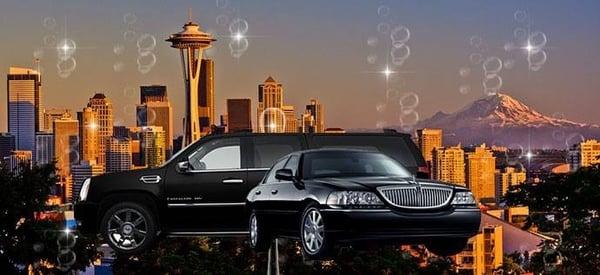 Best, affordable and low  flat rate limo service in Seattle call for airport pick up or drop off