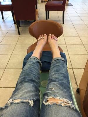 Loved my pedicure