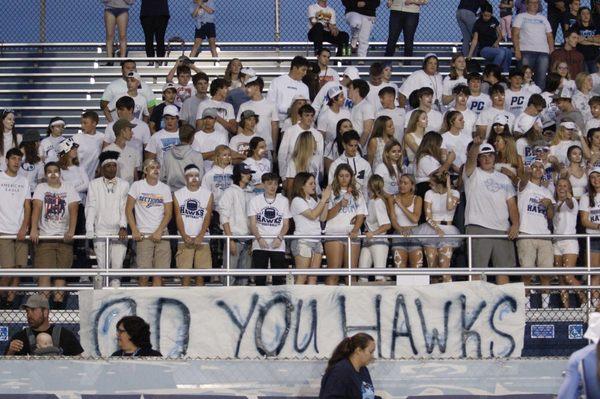 2021 homecoming student section