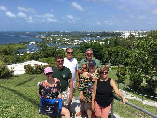 the crew in Bermuda!