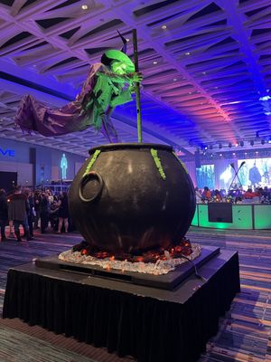 Giant cauldron