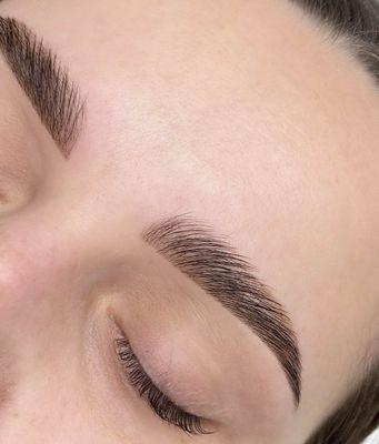 Eyebrow Tint, Lamination, Wax Shaping