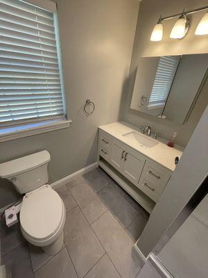 Bathroom remodel