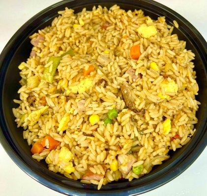 Our Loaded Fried Rice.