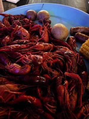 Crawfish Boil Plate