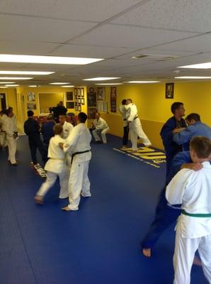 Team North Jersey Judo Members at Pompton Plains Training Facility