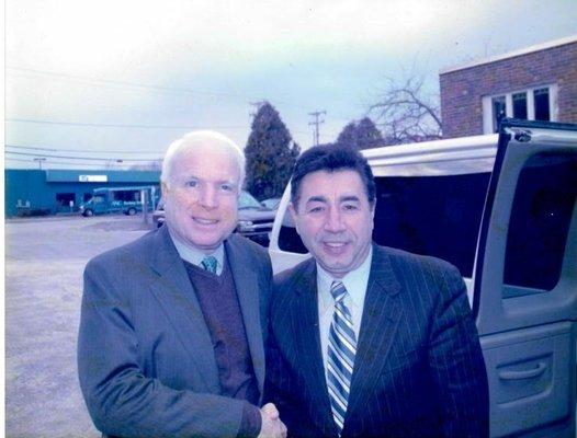 Senator John McCain was our Client