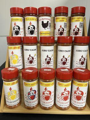 A variety of Cajun and Creole seasonings for every occasion!