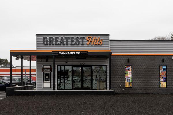 Greatest Hits Cannabis Dispensary Exterior