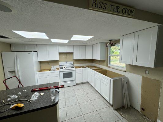 remodeling kitchen