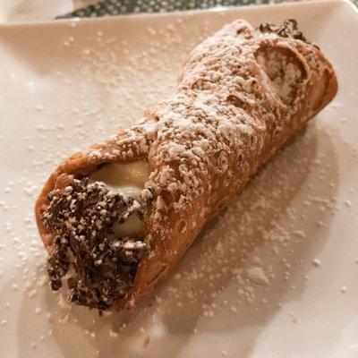 Don't forget the cannoli!