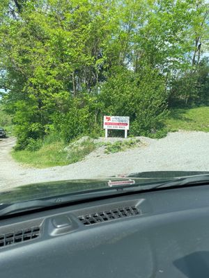 Sign next to building