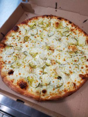 Pickle pizza