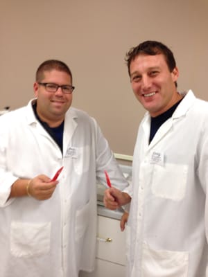 Your Friendly Neighborhood Pharmacists! Paul on the left, Craig on the right.