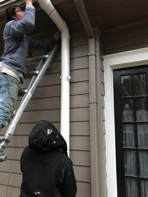 Team installs Radon Mitigation System