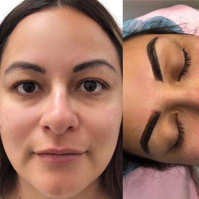 Ombré Shading Eyebrows