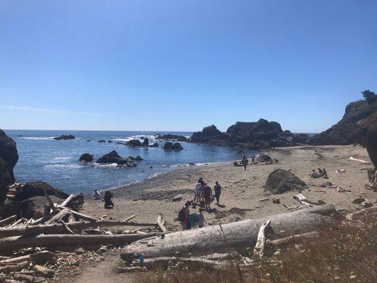 Chetco Point beach