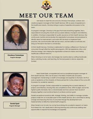 Meet Our Team!