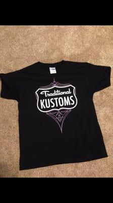 Kids Traditional Kustom Car shirts