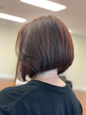 Beautiful bob by Ashley Johnson