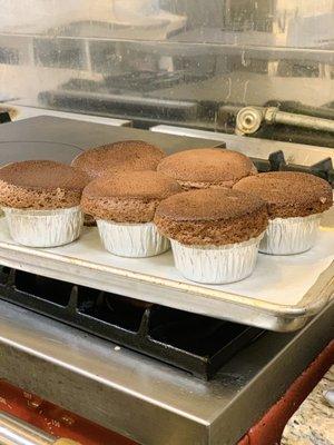 Chocolate soufflé