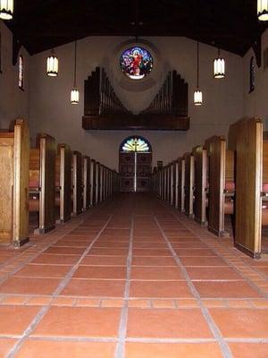 Saint James by the Sea in La Jolla. The church was recognized and awarded by the San Diego Historical Society.