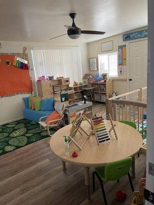 Learning area / Dramatic play / Infant area