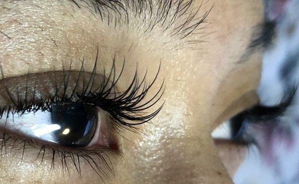 Classic eyelash extensions