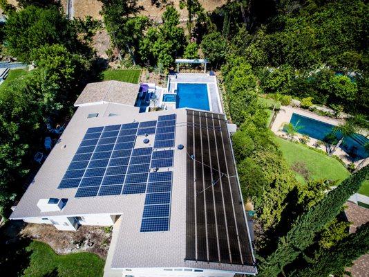 Residential Solar Electricity and Solar Pool Heating