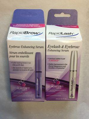 Brow and Lash serum to enhance the look of them