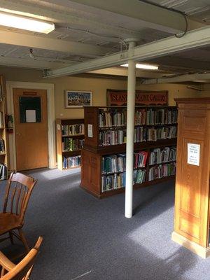 Downstairs non-fiction section.