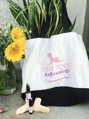 Tiny Toes Reflexology tote kit!