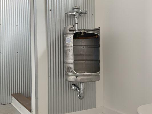 Custom Keg Urinal