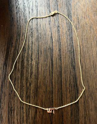 Beautiful 14k Gold Chain