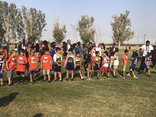 Glad I got to support my God son Brandon from Morning Side School, Delano at his cross country meet. 10/14/2017