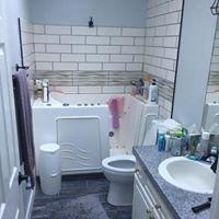 Bathroom remodels.