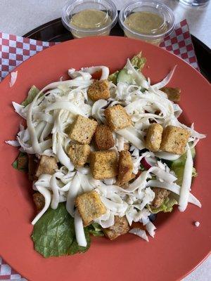 Grilled Chicken Salad.  March 2020