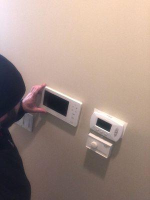 Video intercom install