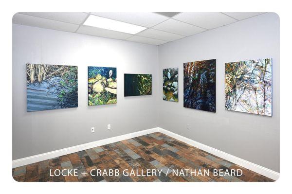 Now on display at Locke + Crabb Gallery