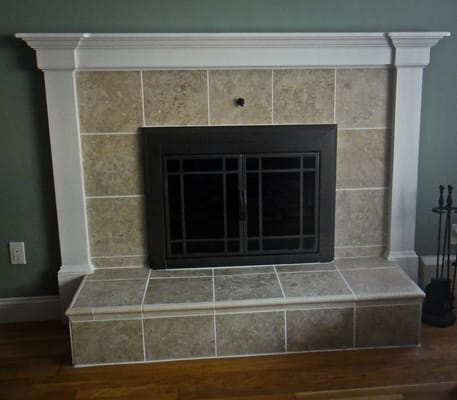 Fireplace remodel 2011