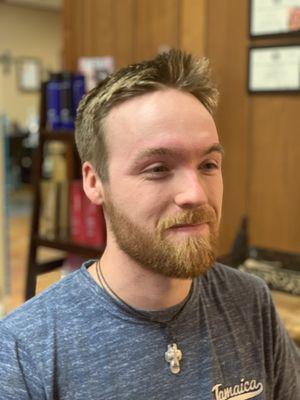 Men's cuts, beard trims and waxing